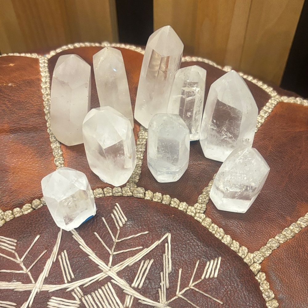 Clear Quartz Crystal Set